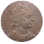 Médaille de Clovis III - BNF - 18ème siècle 